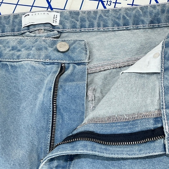 ASOS MENS JEANS SZ 40x30 LIKE NEW 5PK STYLE LIGHTWASH 100% COTTON - Picture 4 of 5